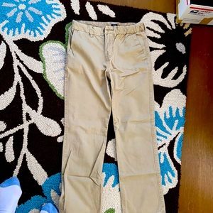 Gap khakis slim straight, size 12 husky
